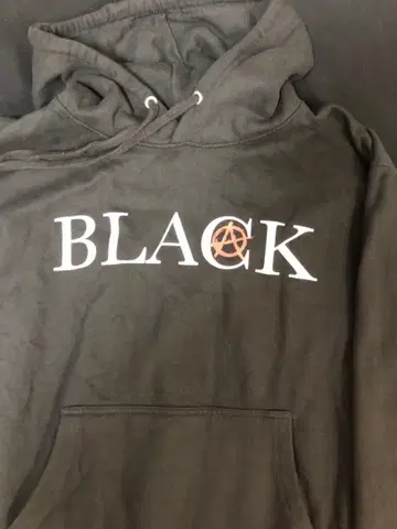 BLACK SCALE 블랙스케일 후드티 블랙 L