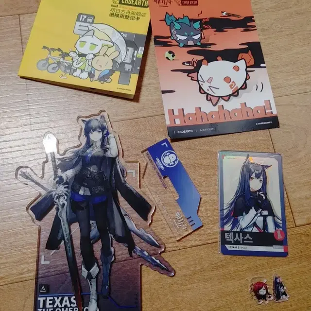 명일방주 텍사스 이격 특사스 아크릴스탠드 포토카드 판매