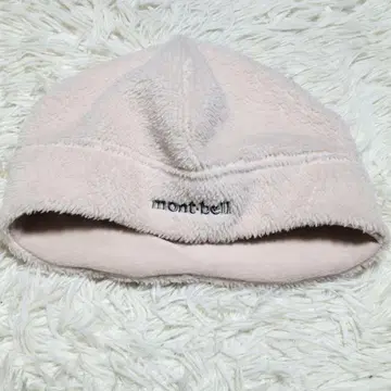 [익명 배송] 몽벨 mont-bell 보아 로고 모자 아이보리
