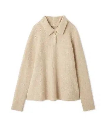 Mila Owen 4WAY 모헤어 라메 페플럼 니트 풀오버