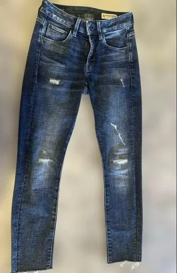 G-STAR RAW 여성용 스키니 데님 데미지 가공 사이즈 25