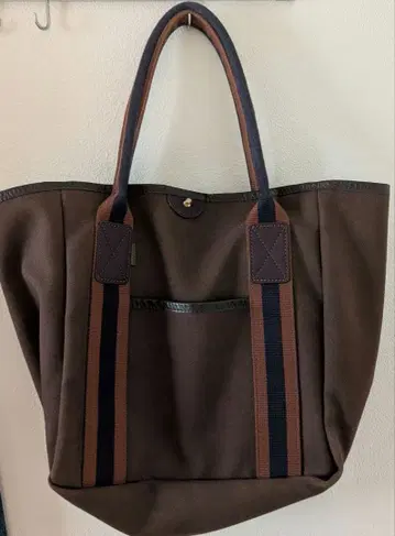 JOHN CHAPMAN 올드 토트백 브라운 영국제 BEAMSF