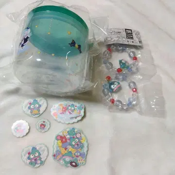 산리오 핸드 기프트 캐니스터 스티커 등