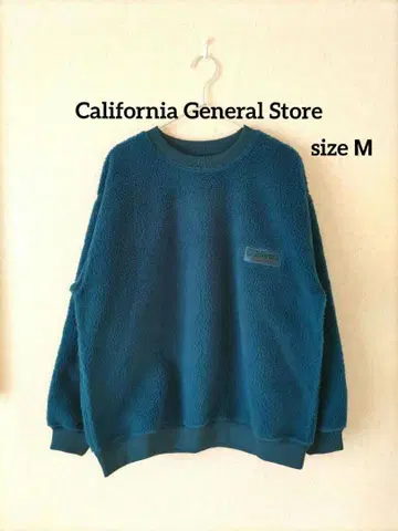 CGS. 리사이클 폴리에스테르 보아 맨투맨 크루넥 M