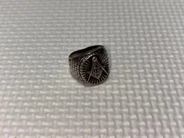 아발란체 프리메이슨 실버 925 반지