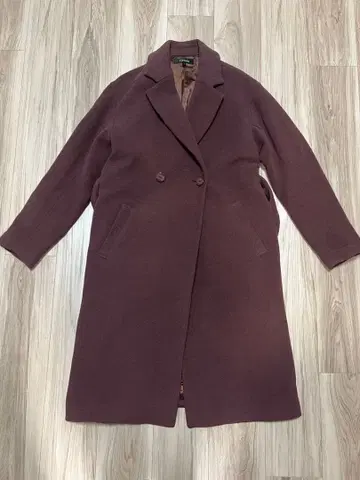 rienda 보르도 롱 체스터 코트