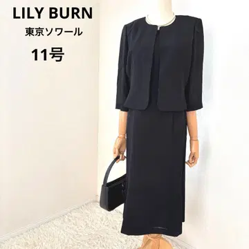 LILYBURN 도쿄 소와르 자켓 일체형 원피스 블랙 포멀 11호