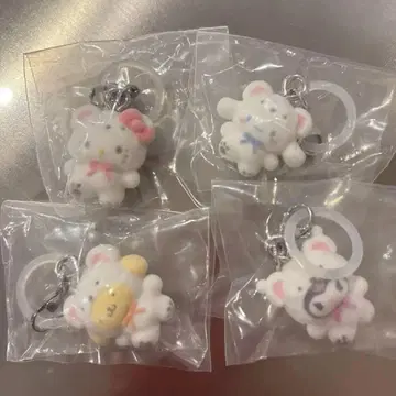 산리오 메지루시 액세서리 복슬복슬 스노우