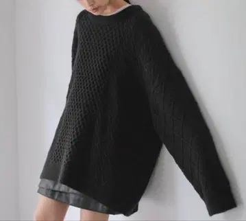 케이블 BIG 튜닉 로리즈팜 미사용 새상품 이번 시즌 신상