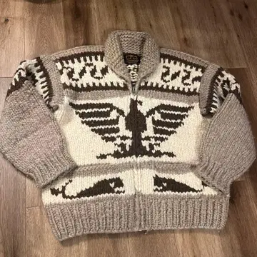 LONGHOUSE 카우친 스웨터 썬더버드