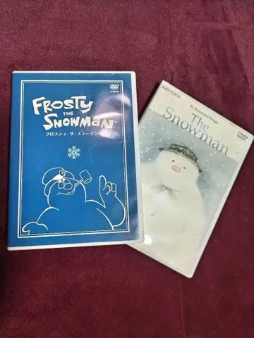 프로스티 스노우맨 영어와 일본어와 Snow Man 영어 DVD