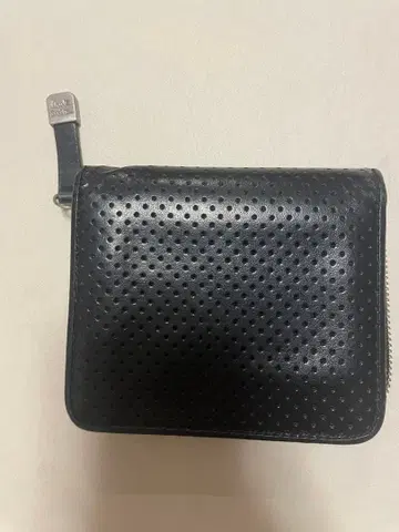 Paul Smith 펀칭 가공 접이식 지갑 블랙