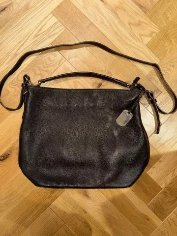 [천연 가죽] FURLA 가죽 2WAY 숄더백 다크 브라운