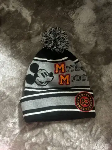 디즈니랜드 니트 모자 미키마우스