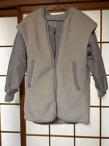 아우터 3way 화이트