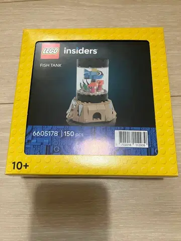 LEGO 레고 6605178 수조 FISH TANK 혜택 한정품