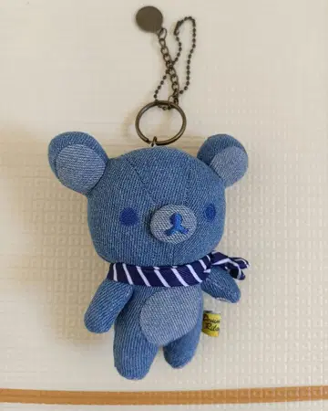 [ 새상품 ] 오카야마 한정판 데님 리락쿠마 마스코트 키링