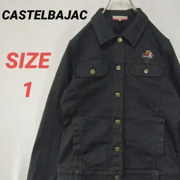 CASTELBAJAC 까스텔바작 데님 자켓 자수 여성용