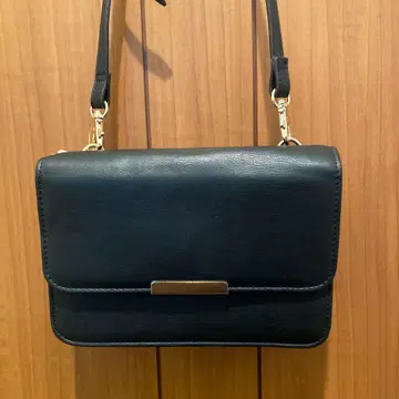 블랙 숄더백 지갑 세트