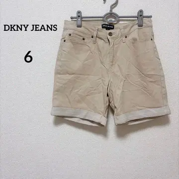 DKNY JEANS [ 6 ] 베이지 숏팬츠