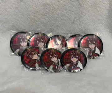 리들 로즈 하트 캡슐 캔뱃지 8개 세트