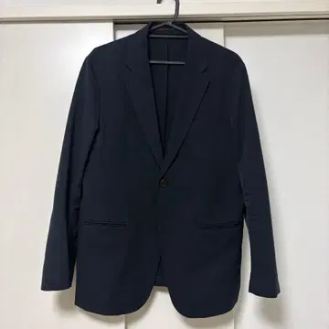 유니클로 감동 자켓 감동 팬츠 코튼라이크 네이비 M 82 x 73