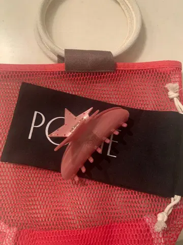 POTETE 한정판 핑크 별 모양 헤어 클립