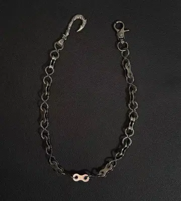 실버 체인 월렛 체인