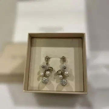 VENDOME 펄과 크리스탈 귀찌