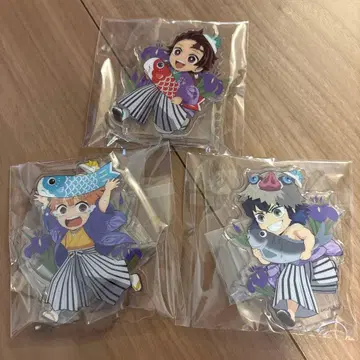 귀멸의 칼날 어린이날 아크릴 스탠드 탄지로 젠이츠 이노스케