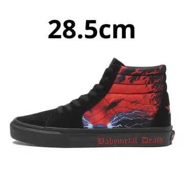 BABYMETAL x Vans Sk8-Hi Black/Red 28.5cm
