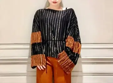 MameKurogouchi 마메 블라우스 풀오버 상의 티셔츠