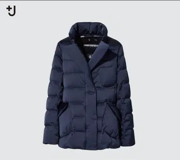 유니클로 +J 질 샌더 다운 자켓 L 사이즈 네이비