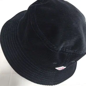 단톤 코듀로이 버킷 햇 블랙 F