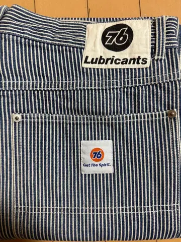 Lubricants76 스트라이프 카고 팬츠