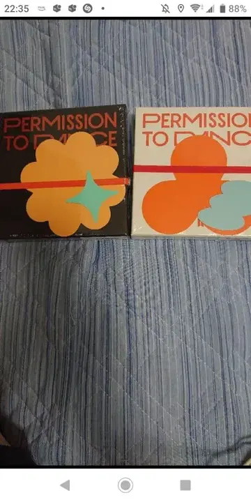 BTS PERMISSION TO DANCE CD 2장 세트