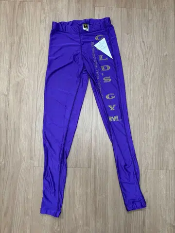 [ 새상품 ] GOLD'S GYM 보라색 팬츠 레깅스