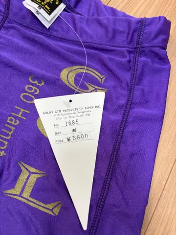 [ 새상품 ] GOLD'S GYM 보라색 팬츠 레깅스