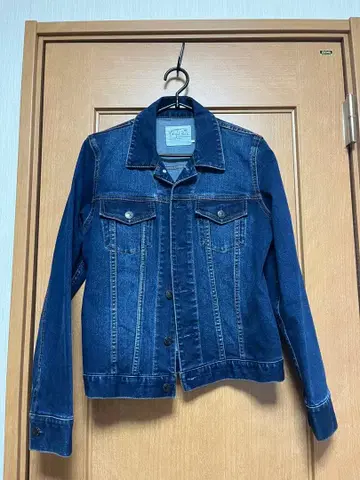 Colorful Basics 다크 블루 데님 자켓