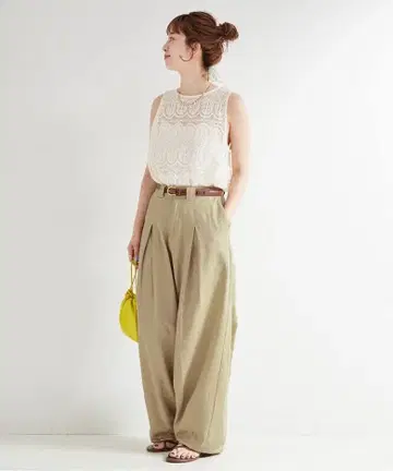 택 포함 새상품 베이직 스톡 워셔블 헤비 드릴 턱 배기 치노