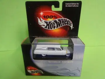 핫휠 100% 1963 캐딜락 플리트우드 장의차