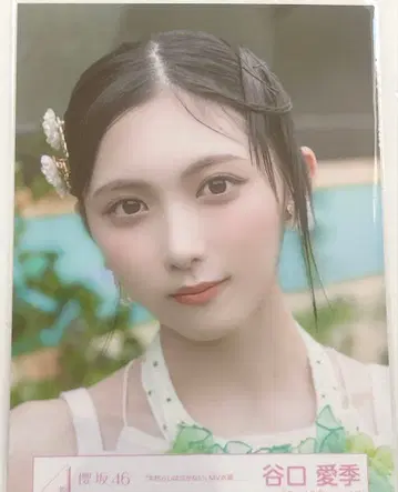 사쿠라자카46 타니구치 아이리 키타카라시와 나카나이 MV 의상 요리