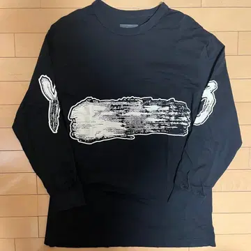 Y-3 블랙 긴팔 티셔츠 XS