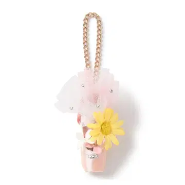 차코트 플라워 포원 키링