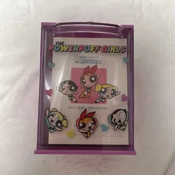 파워퍼프걸 포켓 부착 탁상 잡화 수납