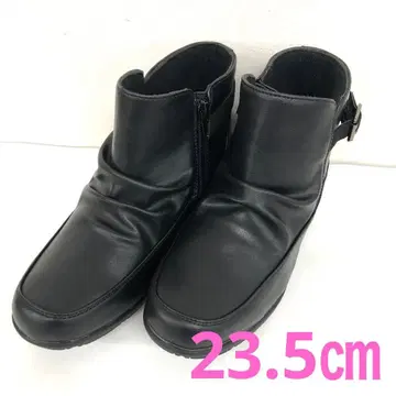 [ 미사용 보관품 ] Texcy/텍시 숏부츠 23.5cm