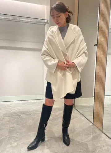 CELFORD 미들 기장 리버 코트