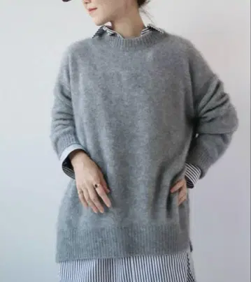 플라주 Plage Fur 크루스 풀오버