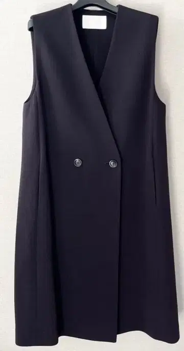 Ballsey 네이비 더블 버튼 베스트