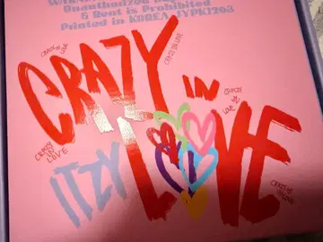 ITZY CRAZYINLOVE 유나 사인 앨범